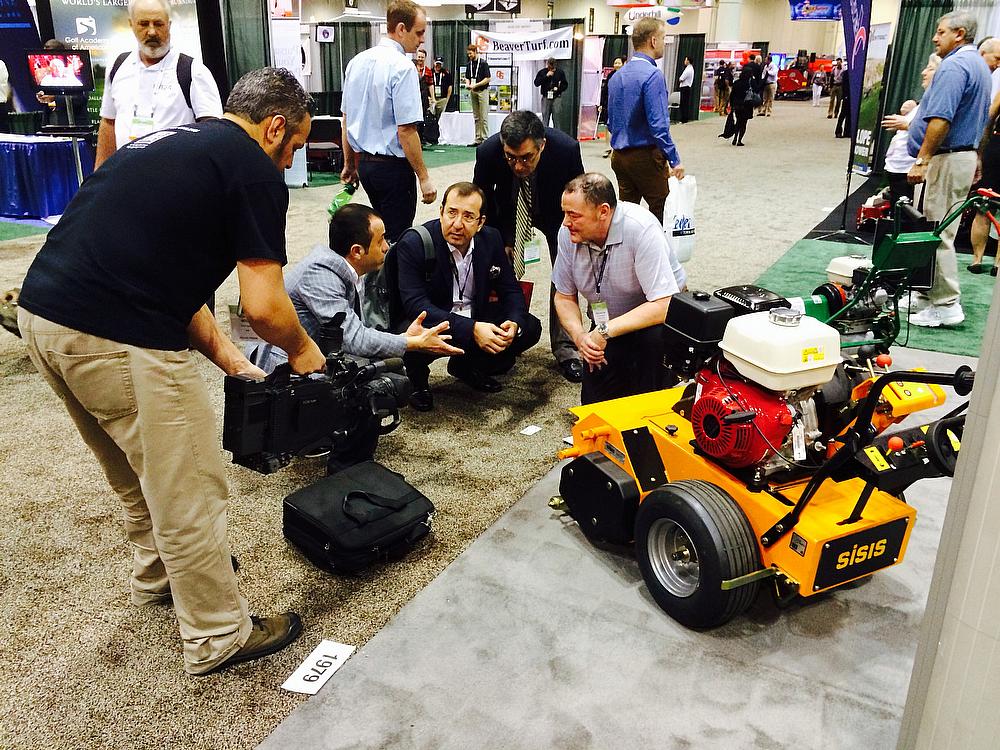 Article - Dennis-and-SISIS-returned-to-GIS-2014-in-Orlando-and-reported-a-successful-launch-of-two-products-as-well-as-interest-in-the-current-range-of-turf-mai